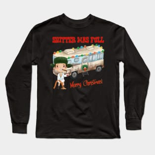 National Lampoons Christmas Vacation National Lampoons Christmas Vacation Shitter_s Full Long Sleeve T-Shirt